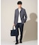 <秋に人気/万能ジャケット>　ドライタッチメランジコンバーチブルジャケット【スマート/イージーケア/洗濯機で洗える/毛玉になりにくい/ストレッチ】
