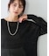 シルバービーズネックレス