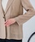 シアーシングルジャケット