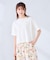 大人のクロップド刺繍Tシャツ【UVカット・接触冷感】