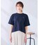 大人のクロップド刺繍Tシャツ【UVカット・接触冷感】