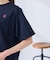 大人のクロップド刺繍Tシャツ【UVカット・接触冷感】
