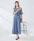 【結婚式/お呼ばれに】ラッフルティアードオールインワンドレス