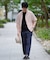 【新色追加&再入荷】<接触冷感/遮熱/吸水速乾/UVカット/ストレッチ>リライトセミルーズアンクルパンツ【イージーケア/洗濯機で洗える】