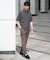 【新色追加&再入荷】<接触冷感/遮熱/吸水速乾/UVカット/ストレッチ>リライトセミルーズアンクルパンツ【イージーケア/洗濯機で洗える】