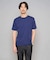 【接触冷感/UVカット/洗濯機で洗える/毛玉になりにくい】シルケットスムースクルーネックスマートＴシャツ