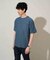 【イージーケア/洗濯機で洗える】タックメランジセミワイドシルエットクルーネックカットソー
