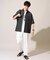 【接触冷感】フォトプリントワイドシルエットカットソー