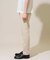 【ひんやり快適ビジネス兼用パンツ】ヘリンボーンストレッチ５ポケットパンツ【接触冷感/ストレッチ/シワになりにくい/イージーケア/洗濯機で洗える/毛玉になりにくい