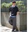 【イージーケア/洗濯機で洗える/接触冷感/毛玉になりにくい】ダブルフェイスワイドシルエットスキッパーポロ
