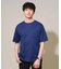 【接触冷感./イージーケア/洗濯機で洗える/毛玉になりにくい】スラブメランジセミワイドシルエットカットソー