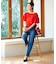 ドライタッチフレアスリーブサマーニット
