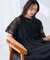 メッシュレイヤードワンピース