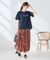 【接触冷感/UVカット/コットン100%】ロゴゆるTシャツ
