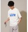 【接触冷感/洗濯機で洗える/イージーケア/毛玉になりにくい】フォトプリントワイドシルエットカットソー
