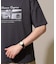 【接触冷感/洗濯機で洗える/イージーケア/毛玉になりにくい】フォトプリントワイドシルエットカットソー