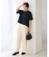 【接触冷感】クロップドロゴTシャツ