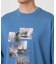 フォトプリントワイドシルエットカットソー