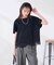 ウェーブレースヘムTシャツ