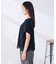 ウェーブレースヘムTシャツ