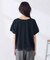 ウェーブレースヘムTシャツ