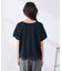 ウェーブレースヘムTシャツ