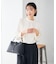 2WAY スタンドネック ブラウス