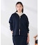 バックフレア ダンボール ZIP パーカー