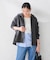 バックフレア ダンボール ZIP パーカー