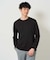 【スマート/イージーケア/洗濯機で洗える】キカジャカードクルーネックスマートTシャツ