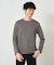 【スマート/イージーケア/洗濯機で洗える】キカジャカードクルーネックスマートTシャツ