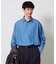 【イージーケア/洗濯機で洗える/シワになりにくい/ストレッチ】ワンサイズピンストライプドルマンシャツ