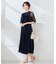 【結婚式/お呼ばれに】レースドッキングワンピース