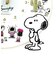 スヌーピー アクリル掛時計 ALLPEANUTS 掛け時計 時計 クロック インテリア 壁掛け
