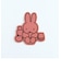 ミッフィー miffy ステッカー(ピンク） シール 日本製
