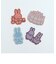 ミッフィー miffy ステッカー(ピンク） シール 日本製
