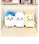 ちいかわ ふわふわハチワレ マスコット巾着付きブランケット インテリア ウィンター ブルー