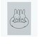ミッフィー miffy ポストカード（purple） ハガキ 文具 日本製