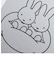 ミッフィー miffy ポストカード（purple） ハガキ 文具 日本製