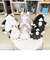 りぶはあと ねこ肯定感 抱きまくら M はちわれのかつお ぬいぐるみ インテリア リラックス