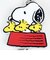 スヌーピー SNOOPY キーチェーン ラバーリールウォッチ 時計 キーホルダー ホワイト
