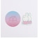 ミッフィー ステッカーセット（miffy&dan） 文具 日本製 ブルー/ピンク