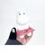 ムーミン ムーミンママ 手のひらぬいぐるみ ホワイト MOOMIN