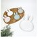 ミッフィー miffy くすみカラー ダイカットプレート S （マットグレージュ） 皿 キッチン