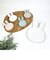 ミッフィー miffy くすみカラー ダイカットプレート S （マットブルー） 皿 キッチン
