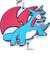 ポケットモンスター ボーマンダ ラバーリールキーホルダー ポケモン