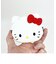 サンリオ ハローキティ フェイス型シリコンがまぐちポーチ mimi POCHI ホワイト Sanrio