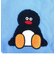 ピングー(PINGU)×松本セイジ 相良刺繍巾着（PINGU） 小物入れ