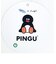 ピングー(PINGU)×松本セイジ 相良刺繍巾着（PINGU） 小物入れ