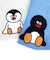 ピングー(PINGU)×松本セイジ 相良刺繍巾着（PINGU） 小物入れ